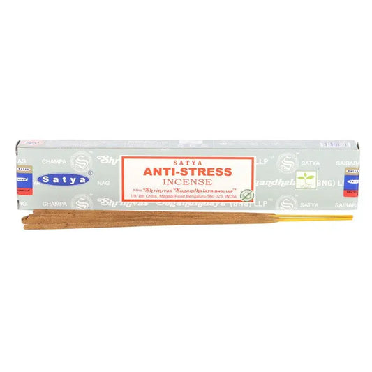 12 Packs of Anti-Stress Incense Sticks by Satya Blue Pirate
