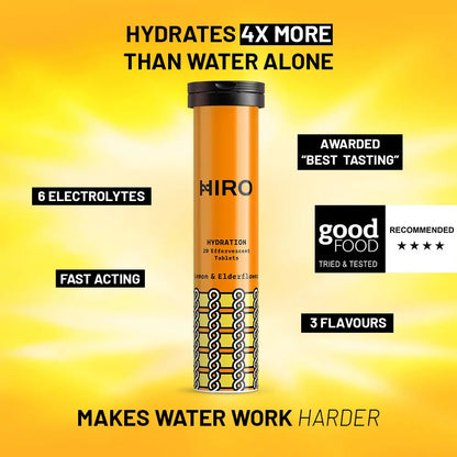 Hydration - Lemon & Elderflower Triple Pack HIRO
