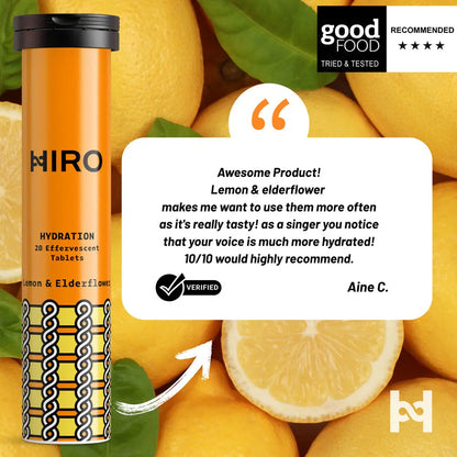 Hydration - Lemon & Elderflower Triple Pack HIRO