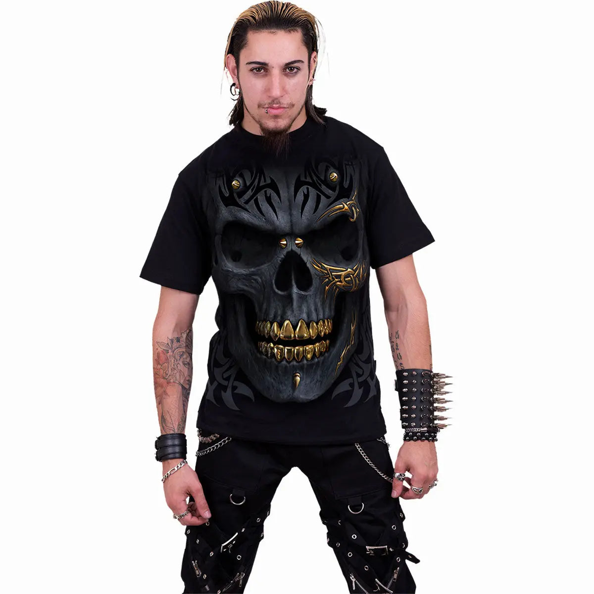 BLACK GOLD - T-Shirt Black Spiral Direct