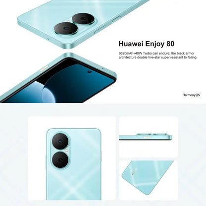 HUAWEI Enjoy 80, 8GB+256GB, Side Fingerprint, 6.67 inch HarmonyOS 4.0, OTG, Not Support Google Play, 8GB+256GB Mira Sales