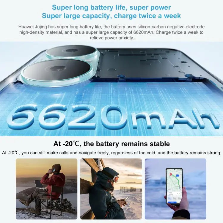 HUAWEI Enjoy 80, 8GB+256GB, Side Fingerprint, 6.67 inch HarmonyOS 4.0, OTG, Not Support Google Play, 8GB+256GB Mira Sales