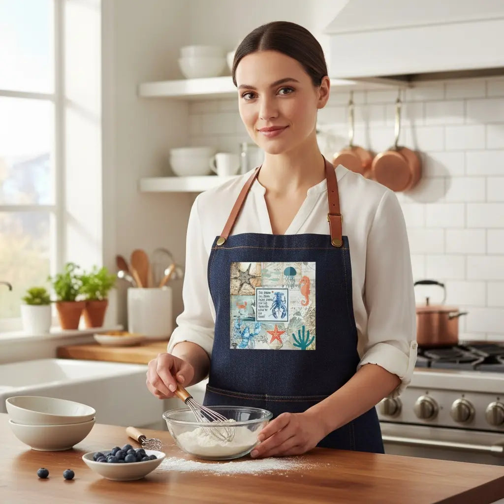 Life Takes You Down Many Paths Apron Red Robin Gifts