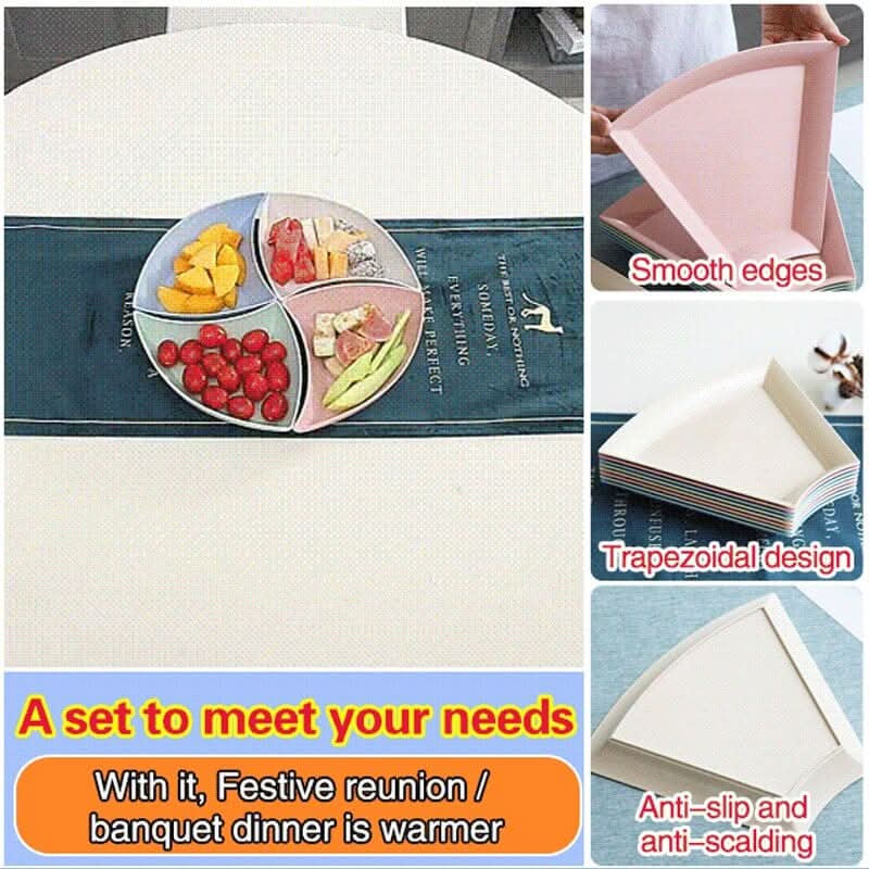 12PCS Nordic Creative Platter