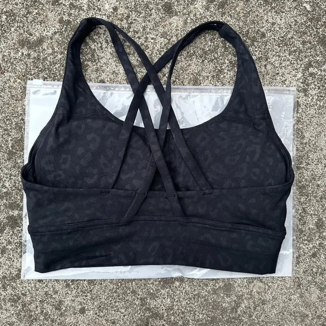 Solid Color Fitness Women Sport Bra Gym Yoga bra Athletic Cross Tight Top Workout Train With Chest Pad High quality shockproof GeToday