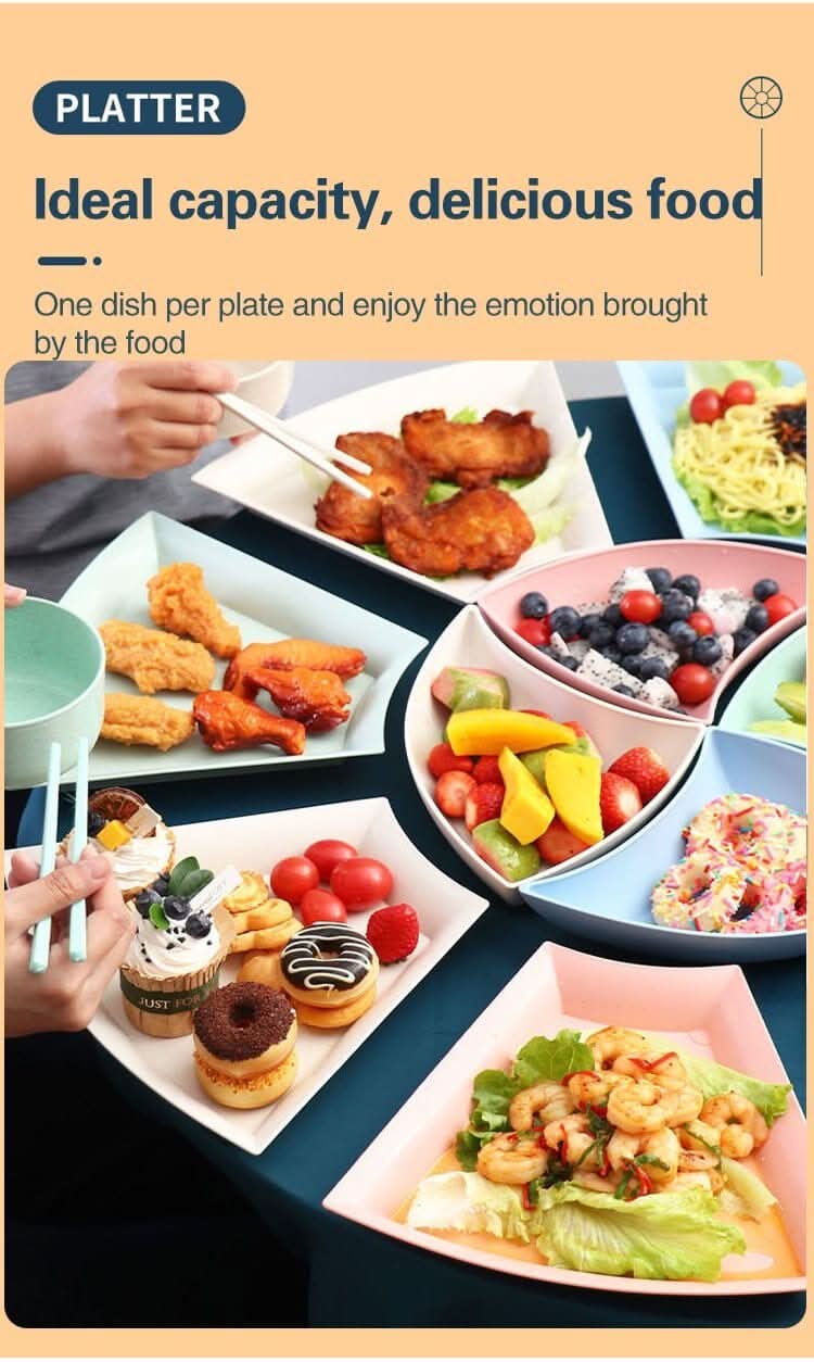 12PCS Nordic Creative Platter