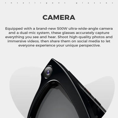 M01 Smart Glasses, with HD Camera, Support Bluetooth Call, AI Intelligent Translation Great Deal Offers