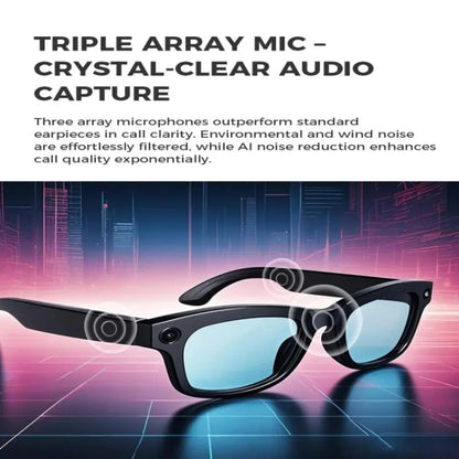 M01 Smart Glasses, with HD Camera, Support Bluetooth Call, AI Intelligent Translation Great Deal Offers