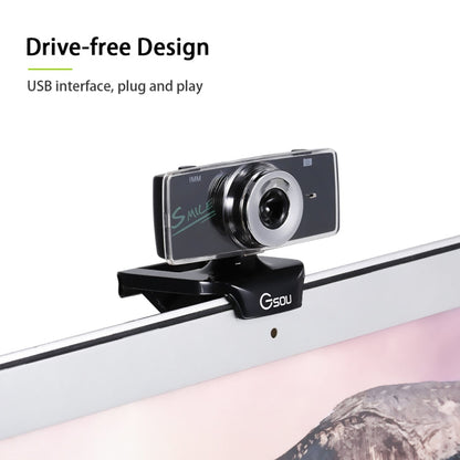 B01 HD Webcam Built-in Microphone Smart Web Camera USB Streaming Live Camera With Noise Cancellation