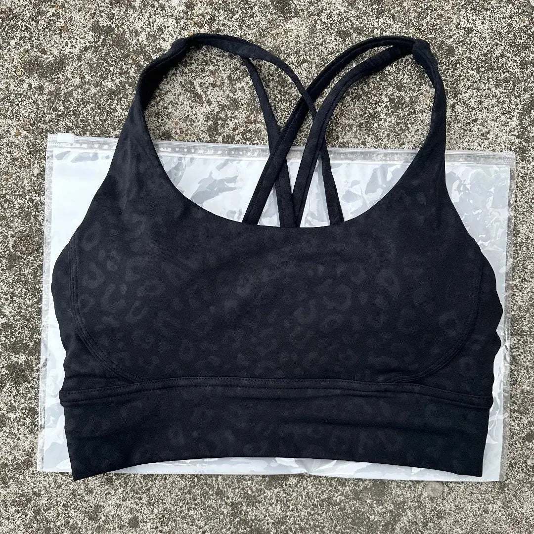 Solid Color Fitness Women Sport Bra Gym Yoga bra Athletic Cross Tight Top Workout Train With Chest Pad High quality shockproof GeToday