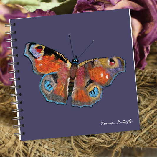 Sammy's Peacock Butterfly Notebook Red Robin Gifts