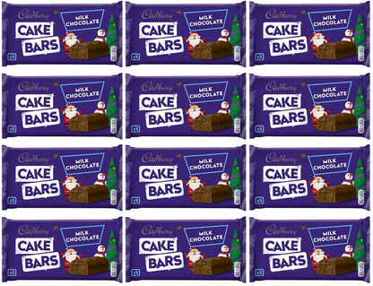 12 x Cadbury Chocolate Cake Bar 5Pk - 5