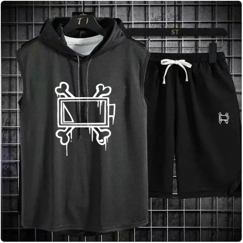Men's Tracksuit summer sportswear