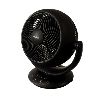 Senelux 8 Inch Cooling Fan with Remote Control, Automatic Oscillation Senelux