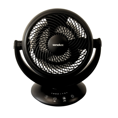 Senelux 8 Inch Cooling Fan with Remote Control, Automatic Oscillation Senelux