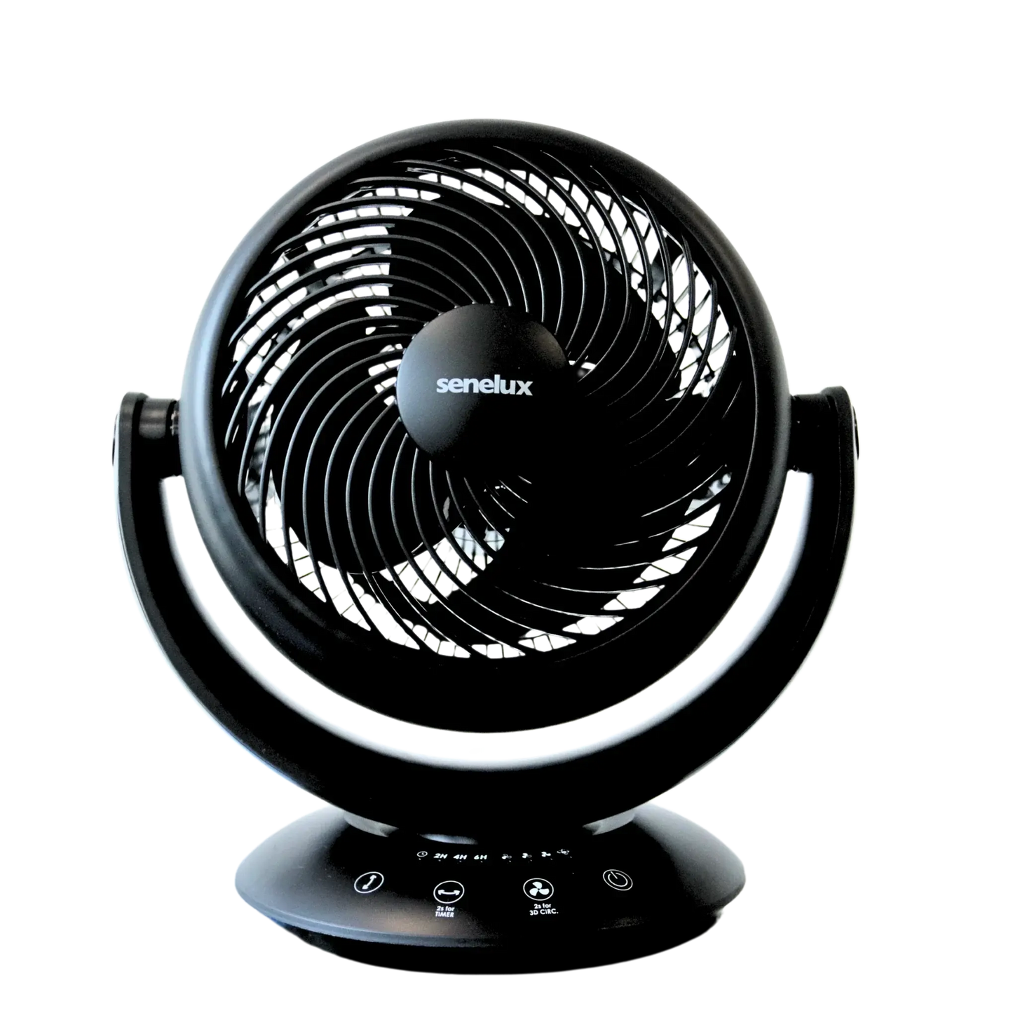 Senelux 8 Inch Cooling Fan with Remote Control, Automatic Oscillation Senelux