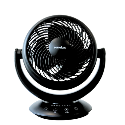 Senelux 8 Inch Cooling Fan with Remote Control, Automatic Oscillation Senelux