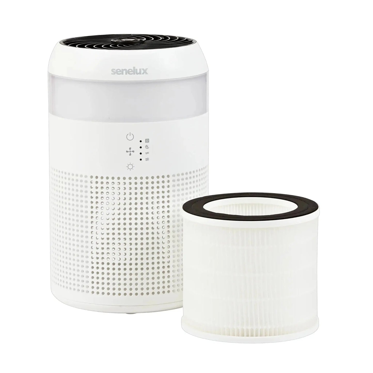 Demi HEPA Air Purifier with 7 LED Colours Senelux