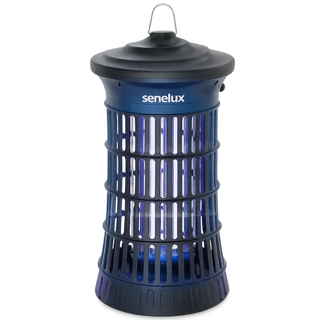 Senelux Mosquito Killer Lamp 4500V Fly Zapper 20W Insect Mosquito Trap with UV Light Bug Zapper 100m³ Coverage for Indoor Garden Outdoor Senelux