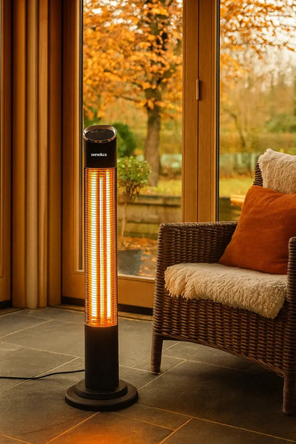 Infrared Patio Heater with Remote Control Senelux