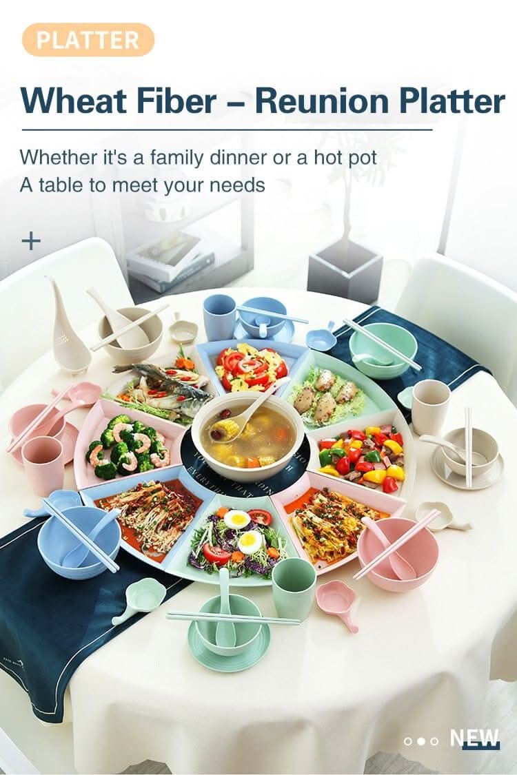 12PCS Nordic Creative Platter