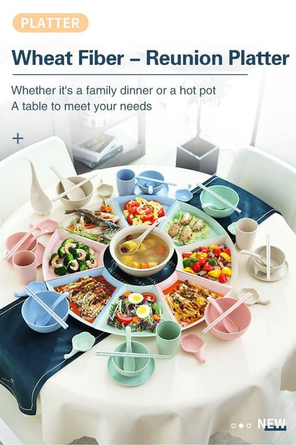 12PCS Nordic Creative Platter