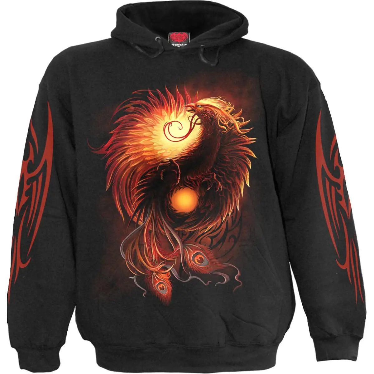 PHOENIX ARISEN - Hoody Black Spiral Direct