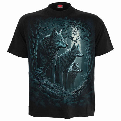 FOREST GUARDIANS - T-Shirt Black Spiral Direct
