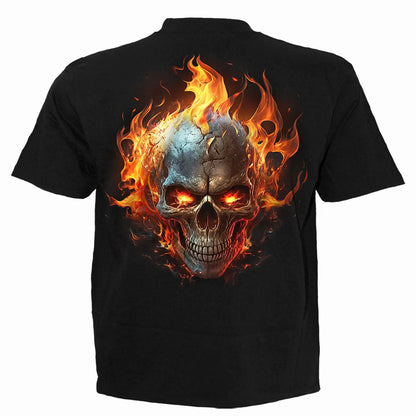 NIGHT RIDER - T-Shirt Black Spiral Direct
