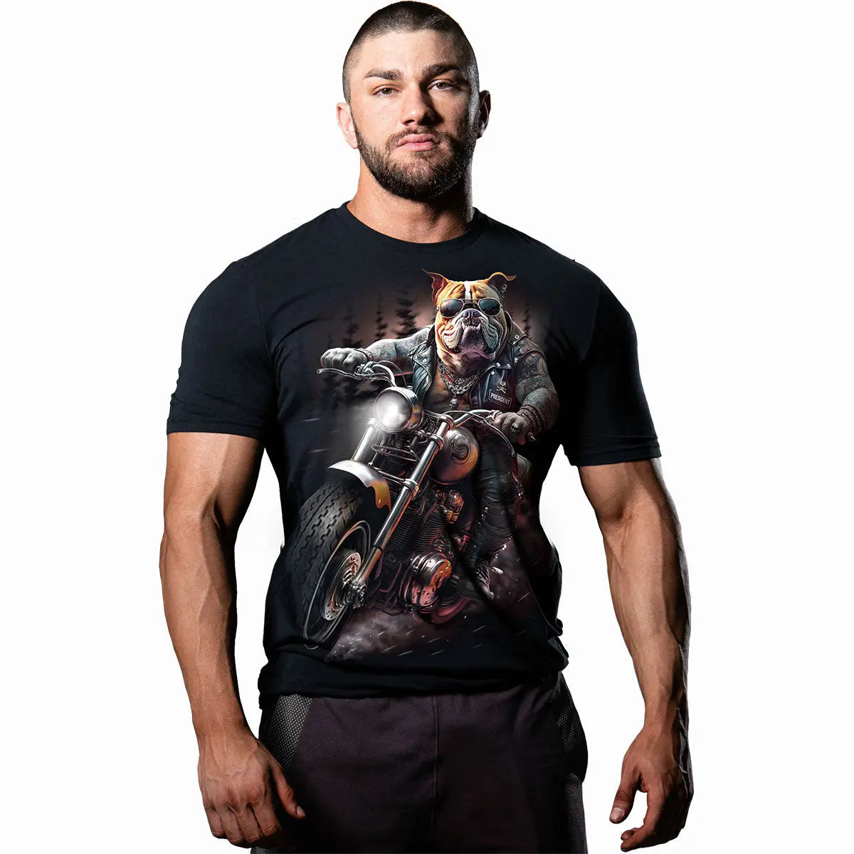 TOP DOG - T-Shirt Black Spiral Direct