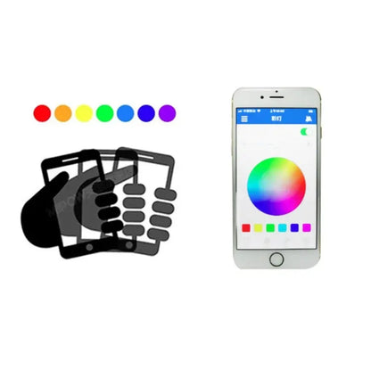 E27 LED Music Bulb Smart Colorful Remote Control Wake Up Light, APP Multi-link Music Light, APP+Remote Control Mira Sales