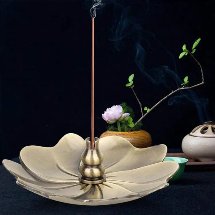 Household Bedroom Alloy sandalwood Furnace Creative Antique Line Incense Burner Incense Holder, Drop Shape, Gourd Mira Sales