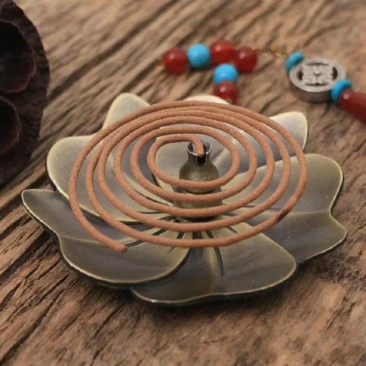 Household Bedroom Alloy sandalwood Furnace Creative Antique Line Incense Burner Incense Holder, Drop Shape, Gourd Mira Sales