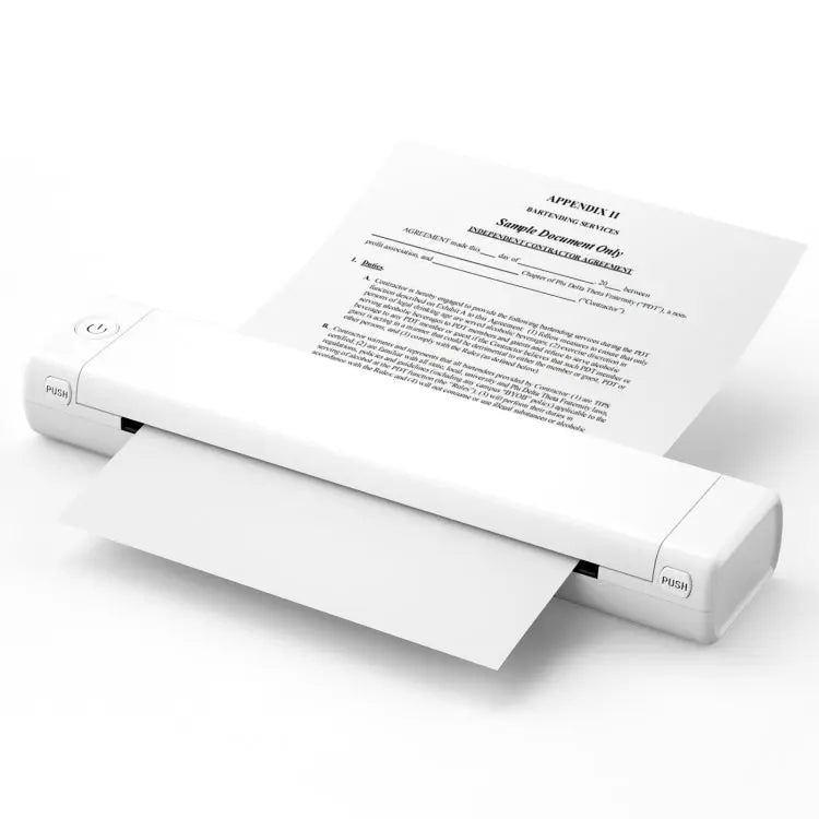 M08F Bluetooth Wireless Handheld Portable Thermal Printer, Black Green A4 Version, Black A4 Version, White A4 Version, White Orange A4 Version, Green A4 Version, Pink A4 Version, Gray A4 Version, Silver A4 Version, Black Green Letter Version           ... Mira Sales
