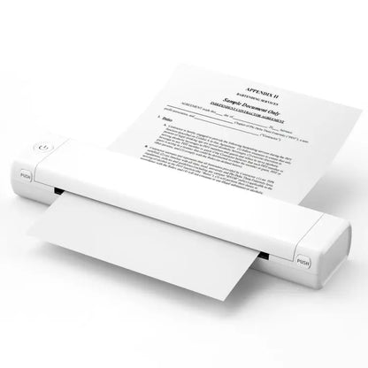 M08F Bluetooth Wireless Handheld Portable Thermal Printer, Black Green A4 Version, Black A4 Version, White A4 Version, White Orange A4 Version, Green A4 Version, Pink A4 Version, Gray A4 Version, Silver A4 Version, Black Green Letter Version           ... Mira Sales