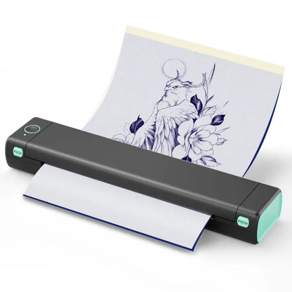 M08F Bluetooth Wireless Handheld Portable Thermal Printer, Black Green A4 Version, Black A4 Version, White A4 Version, White Orange A4 Version, Green A4 Version, Pink A4 Version, Gray A4 Version, Silver A4 Version, Black Green Letter Version           ... Mira Sales