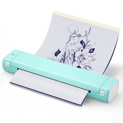 M08F Bluetooth Wireless Handheld Portable Thermal Printer, Black Green A4 Version, Black A4 Version, White A4 Version, White Orange A4 Version, Green A4 Version, Pink A4 Version, Gray A4 Version, Silver A4 Version, Black Green Letter Version           ... Mira Sales