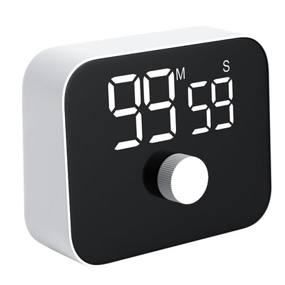 YS LED Rotating Timer IlSent Kitchen Time Manager(White)