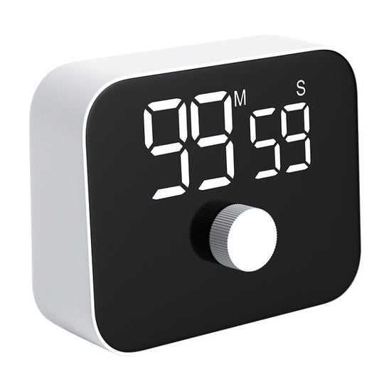 YS LED Rotating Timer IlSent Kitchen Time Manager(White)