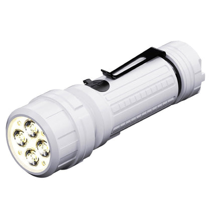 E-SMARTER SD-14 4 Holes Outdoor Portable Torch Metal Pen Clip Light Lightweight Mini Pocket Rechargeable Emergency Flashlight