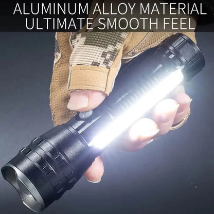 E-SMARTER P27 Pen Clip Strong Light Flashlight Laser Wick High Bright Side Light Outdoor Emergency Adventure Flashlight, P27 Great Deal Offers