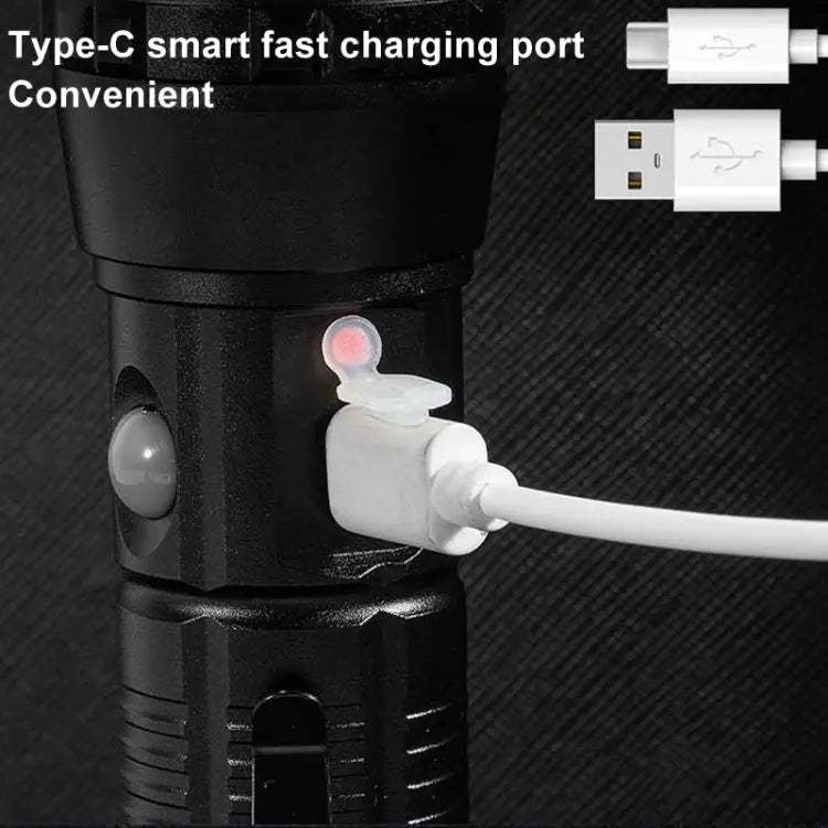 E-SMARTER P27 Pen Clip Strong Light Flashlight Laser Wick High Bright Side Light Outdoor Emergency Adventure Flashlight, P27 Great Deal Offers