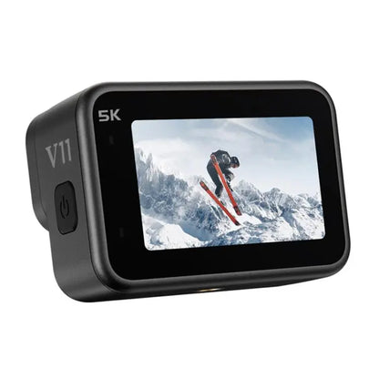 VIRAN V11 Dual-Color Screen 5K HD IP68 Waterproof Six-Axis Anti-Shake Sports Camera(Black) Vitrax