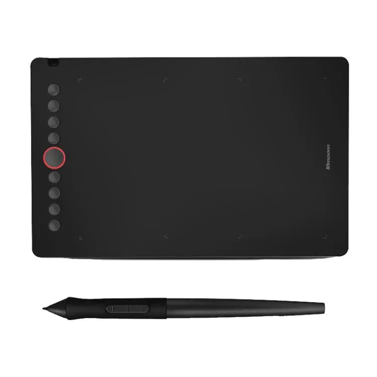 10Moons I6 Digital Drawing Tablet Compatible With Mobile Phones Computers(Black) Vitrax