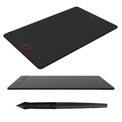 10Moons I6 Digital Drawing Tablet Compatible With Mobile Phones Computers(Black) Vitrax