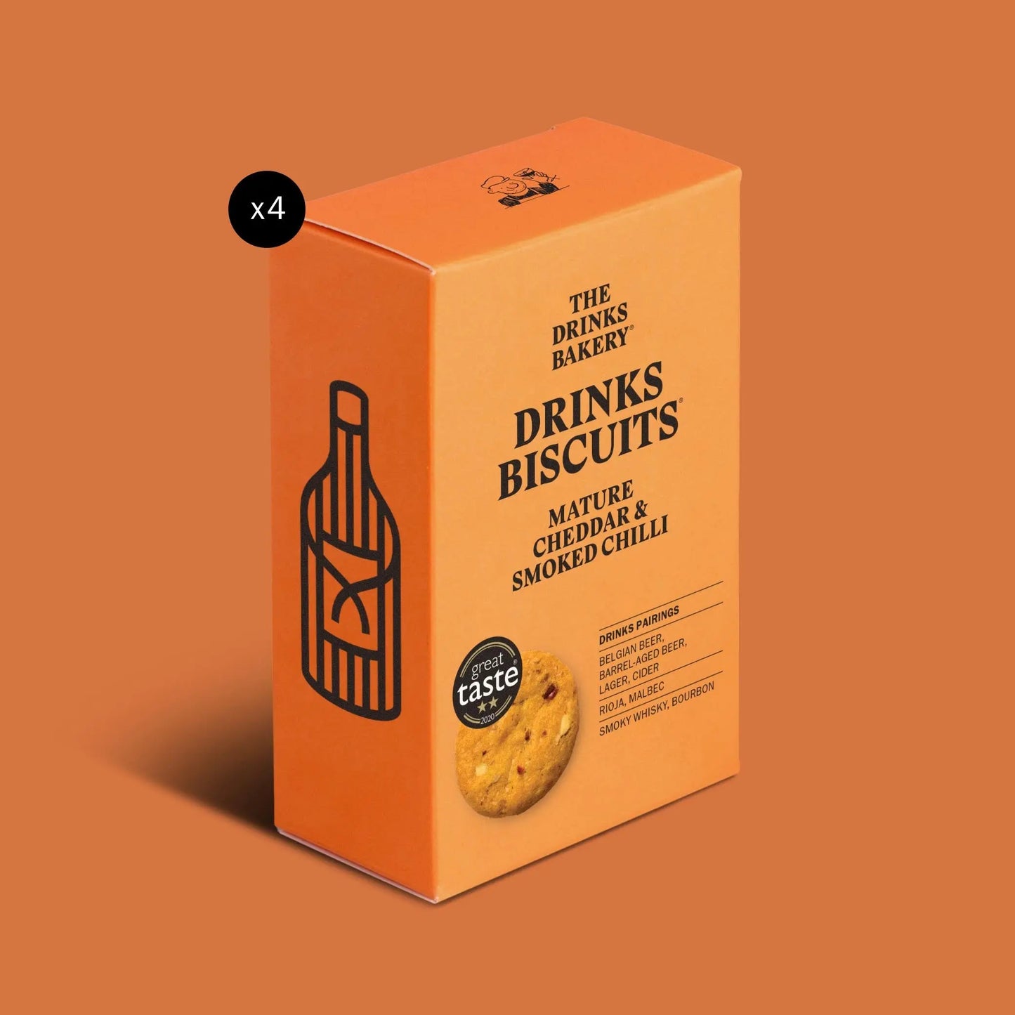 Mature Cheddar & Smoked Chilli Drinks Biscuits The Drinks Bakery
