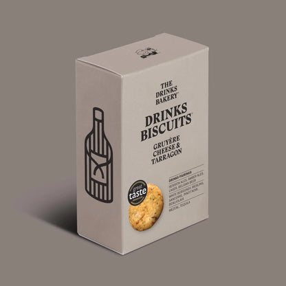 Gruyère Cheese & Tarragon Drinks Biscuits The Drinks Bakery