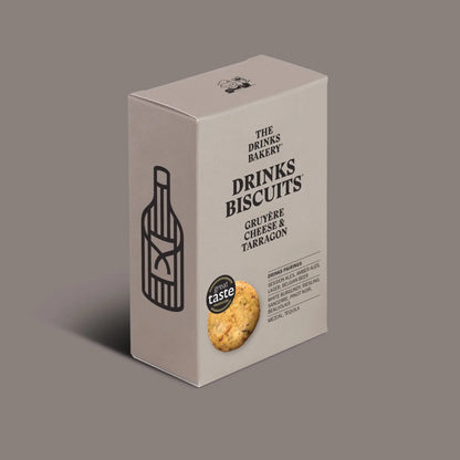 Gruyère Cheese & Tarragon Drinks Biscuits The Drinks Bakery