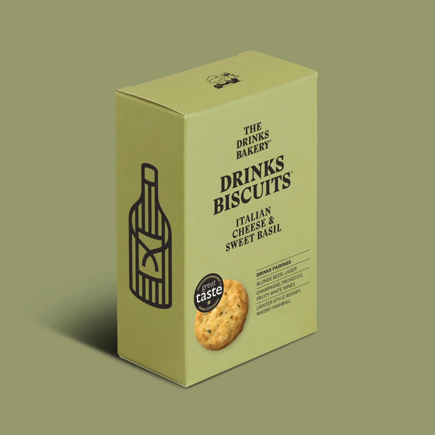 Italian Cheese & Sweet Basil Drinks Biscuits The Drinks Bakery
