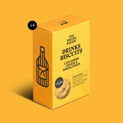 Lancashire Cheese & Spring Onion Drinks Biscuits The Drinks Bakery